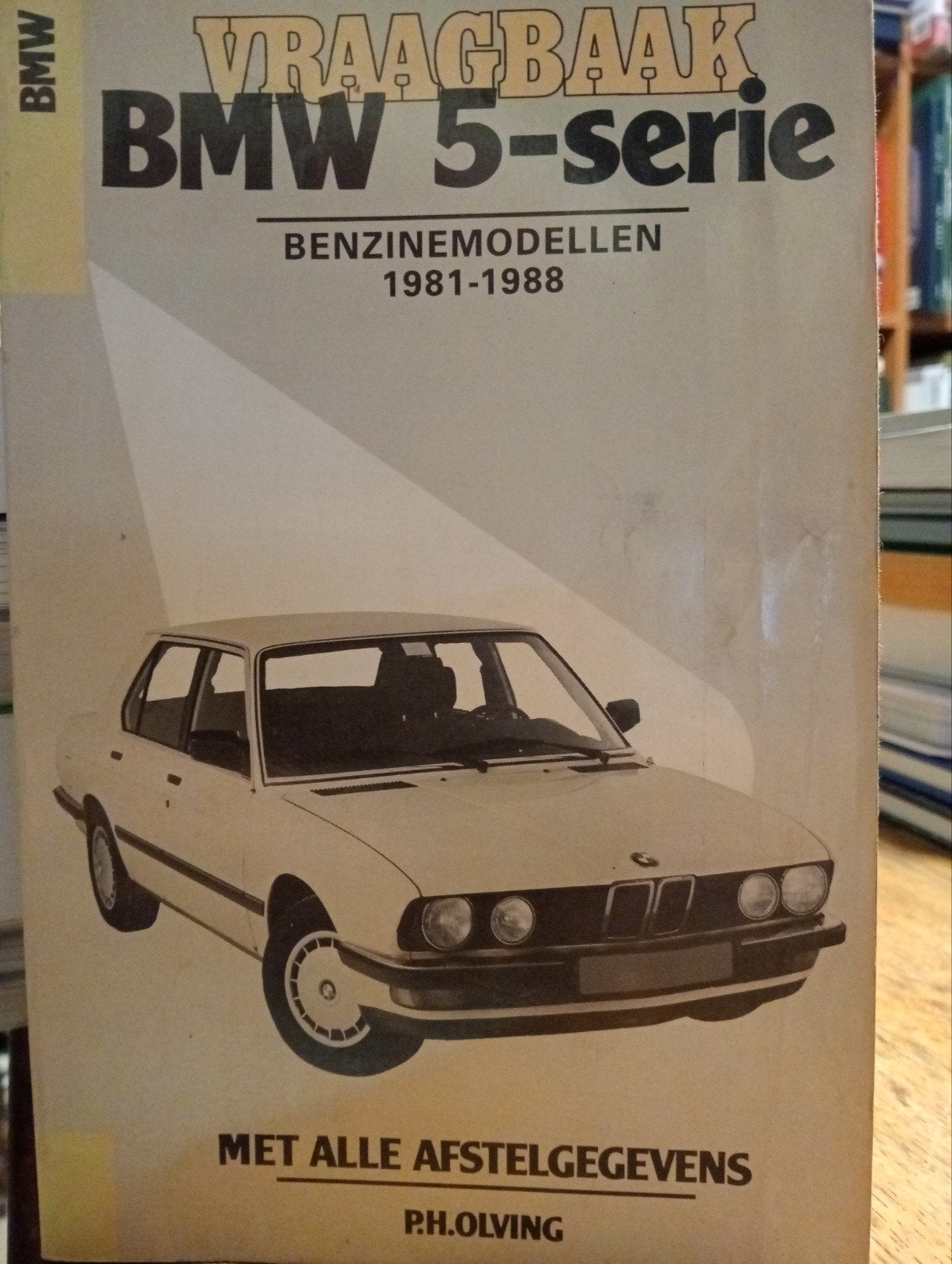 BMW 5-serie benzine 81-85 vraagbaak Olving, Ophalen of Verzenden