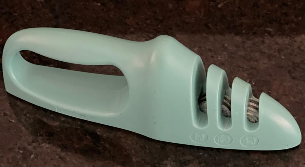 Messenslijper, Huis en Inrichting, Keuken | Keukenbenodigdheden, Zo goed als nieuw, Overige typen, Ophalen of Verzenden