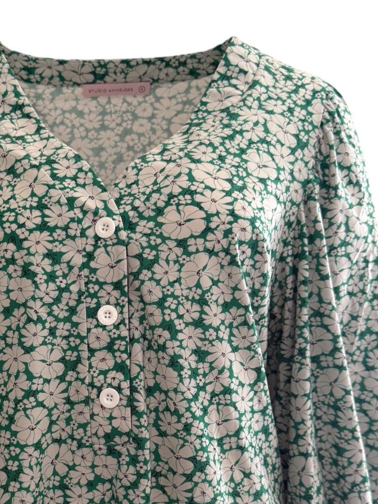 Studio Anneloes blouse M, Maat 38/40 (M), Ophalen of Verzenden, Zo goed als nieuw, Groen