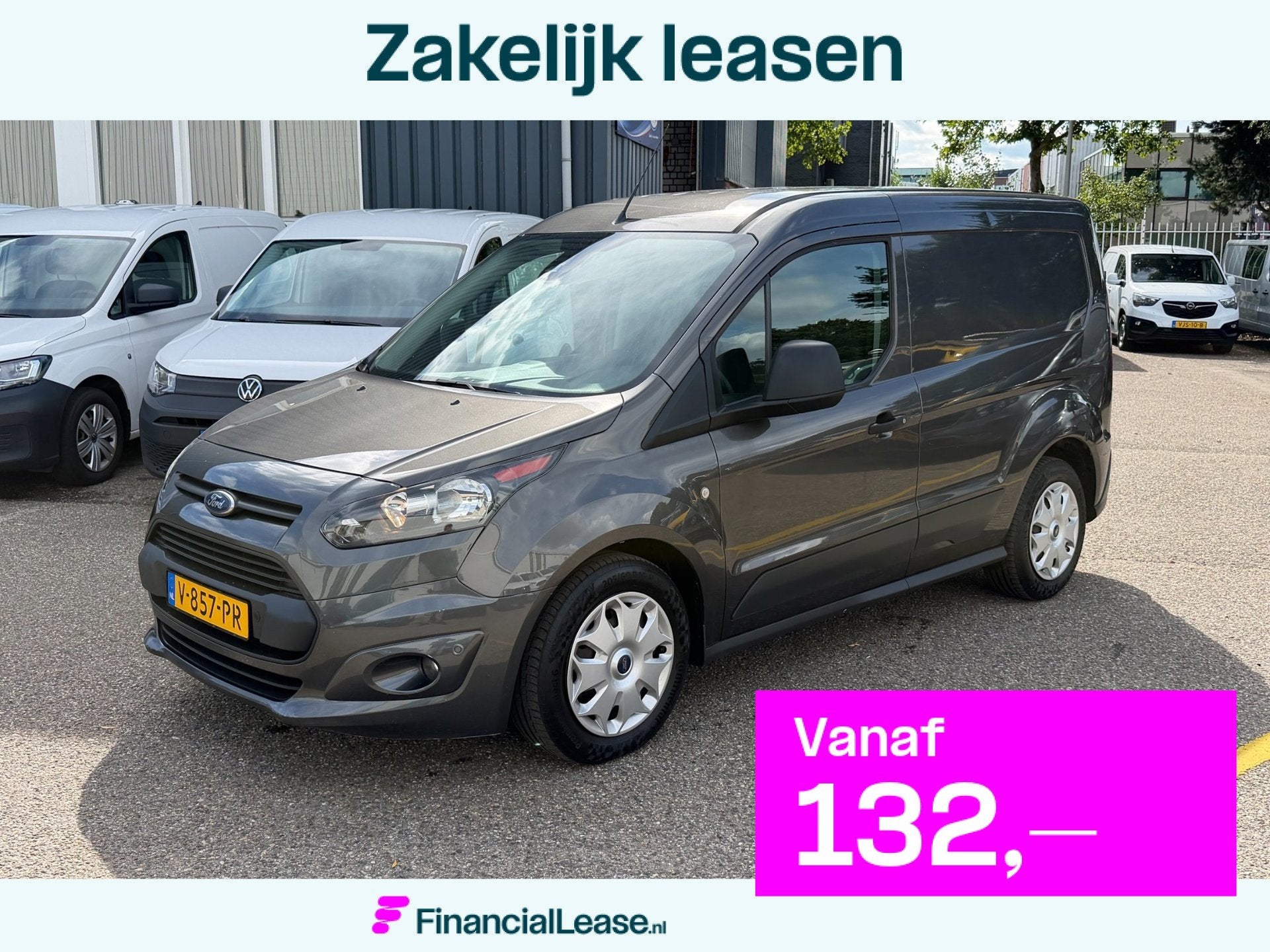 Ford Transit Connect 1.5 TDCI 101PK L1 Trend / Sync 3 / 3 zi, Gebruikt, 4 cilinders, Origineel Nederlands, Bedrijf