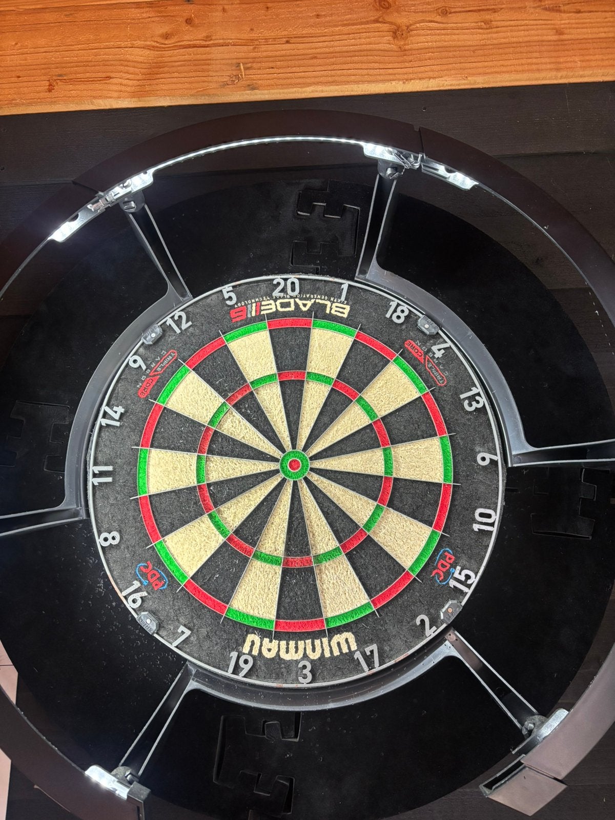 Led Dartbord Verlichting (Goede Nette staat)., Sport en Fitness, Darts, Ophalen, Nieuw, Dartbord
