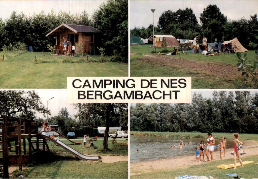 Bergambacht - Camping - De Nes, Ophalen of Verzenden, 1980 tot heden, Ongelopen, Zuid-Holland