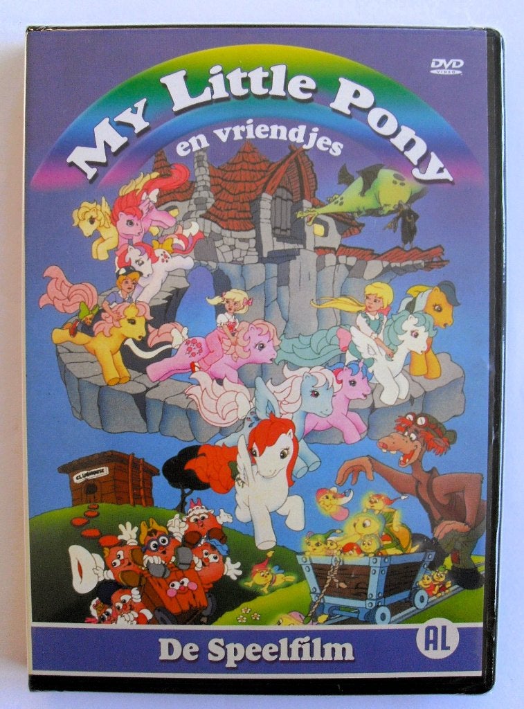 My Little Pony De Speelfilm, Cd's en Dvd's, Europees, Engels, Tekenfilm, Alle leeftijden