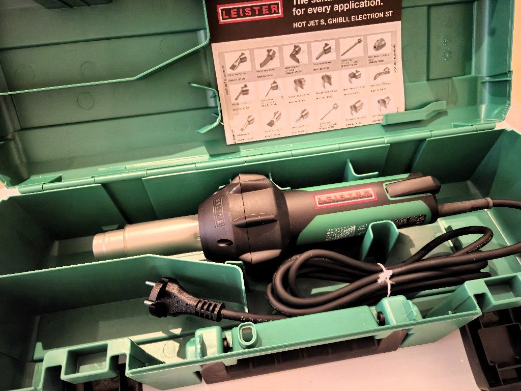 PROMO - Leister Hetelucht Föhn & Dakgereedschap, Doe-het-zelf en Verbouw, Ophalen, Overige materialen, Overige kleuren, Overige typen