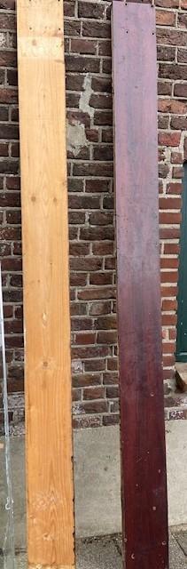 steigerplanken geschaafd, Ophalen, Gebruikt, 25 tot 50 mm, 200 tot 250 cm