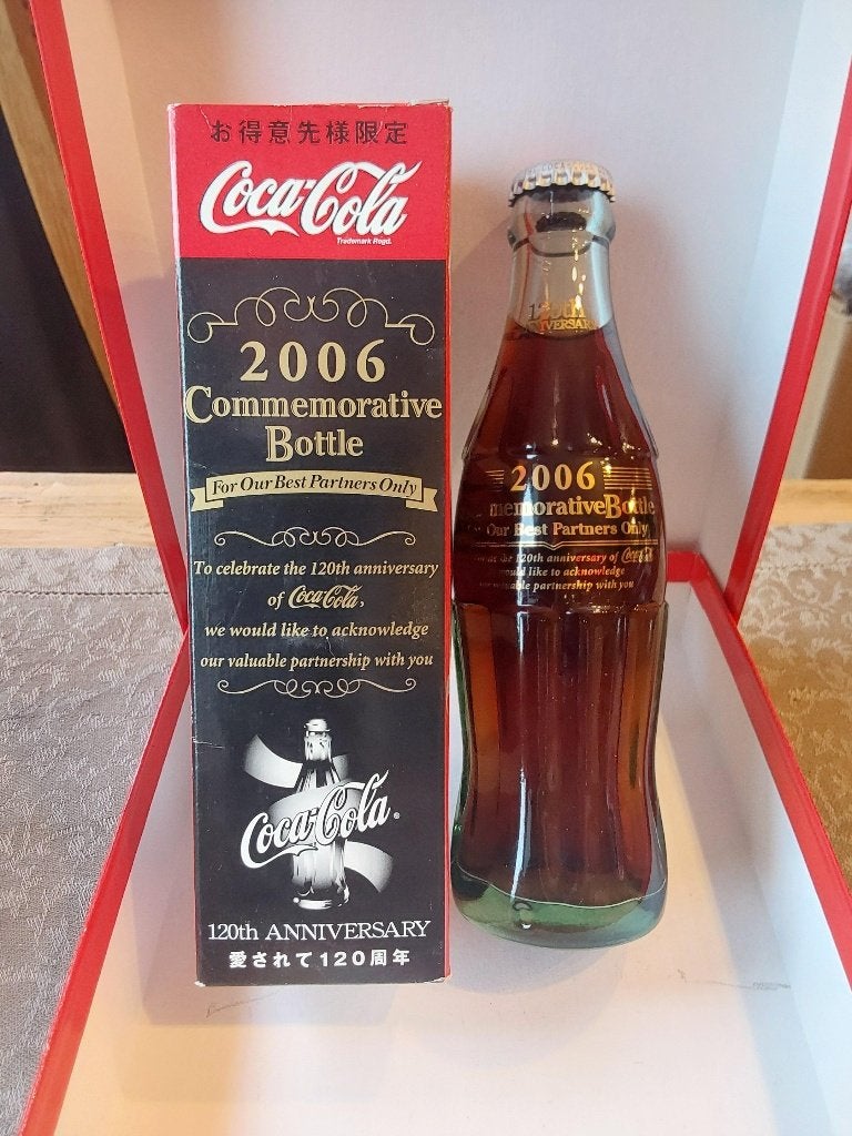COCA COLA FLES 120 TH ANNIVERSARY 2006, Verzamelen, Ophalen of Verzenden, Nieuw, Gebruiksvoorwerp