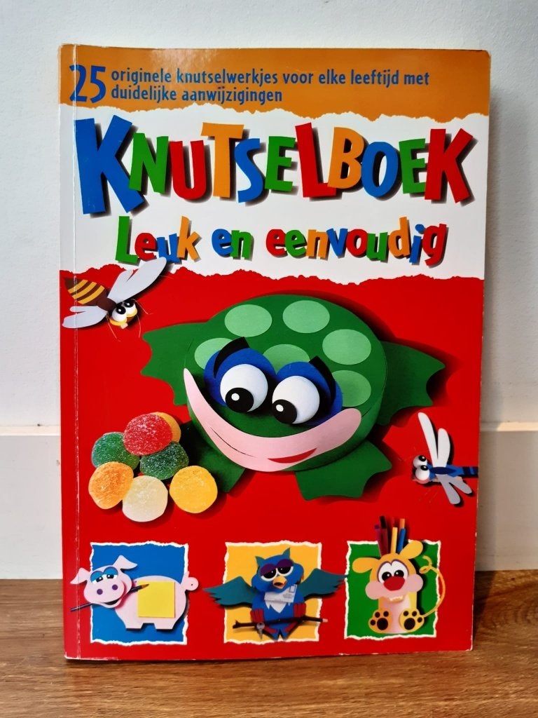 Nieuw Knutsel Boek voor Kinderen x25 opdrachten, Ophalen of Verzenden, Nieuw, Knutselen