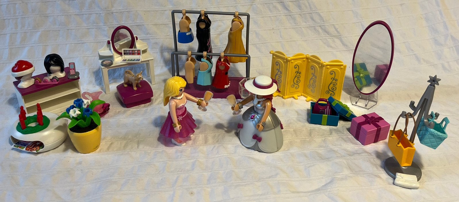 Playmobil 6626, Inhoud Adventskalender Verkleedfeestje., Gebruikt, Complete set, Overige typen, Ophalen of Verzenden