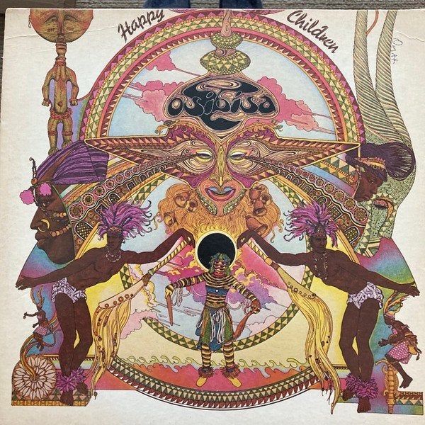 LP - Osibisa ‎– Happy Children, Cd's en Dvd's, Vinyl | Rock, LP, Gebruikt, Ophalen of Verzenden, Folk Rock