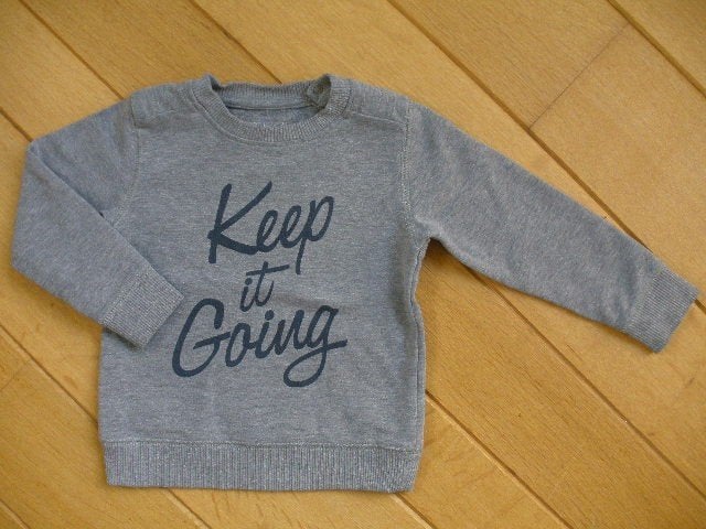 TUMBLE 'N DRY sweater grijs maat 80, Kinderen en Baby's, Babykleding | Maat 80, Tumble 'n Dry, Truitje of Vestje, Ophalen of Verzenden