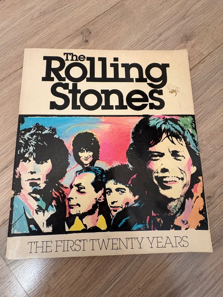 Rolling Stones -  The first twenty years - Vintage, Gelezen, Artiest, Ophalen of Verzenden, David Dalton