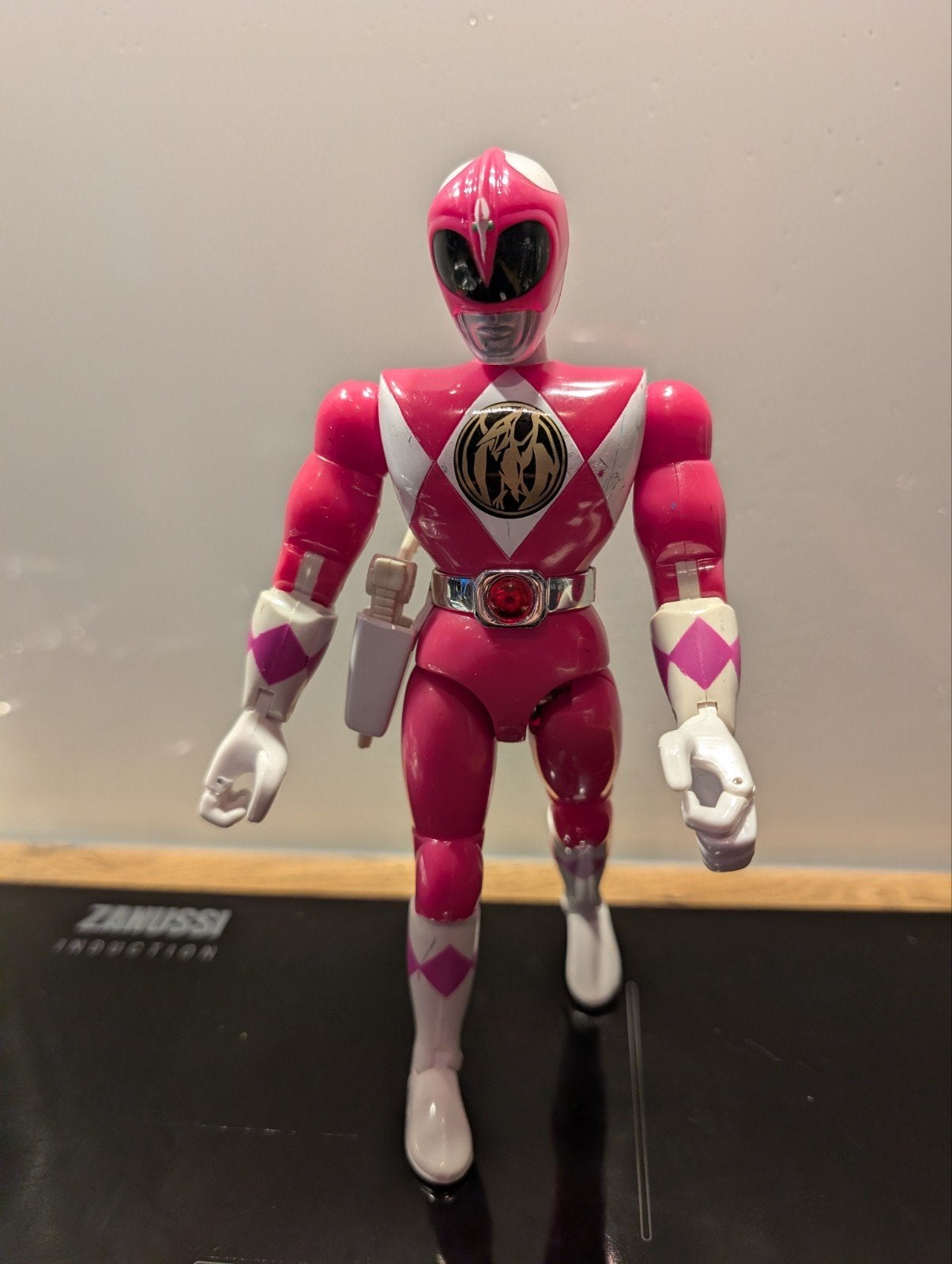 Vintage Power Rangers Roze Ranger Actiefiguur, Ophalen of Verzenden, Gebruikt