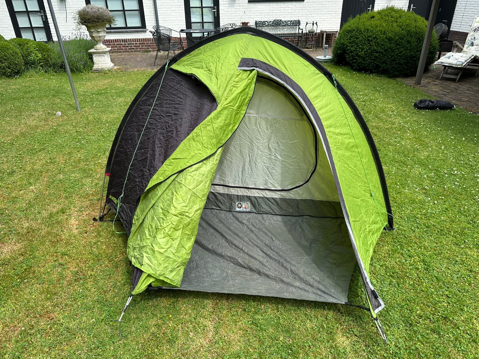 Tent 3-persoons - Coleman Exponent Avior X3 - Compleet, Ophalen of Verzenden, Zo goed als nieuw, Tot en met 2
