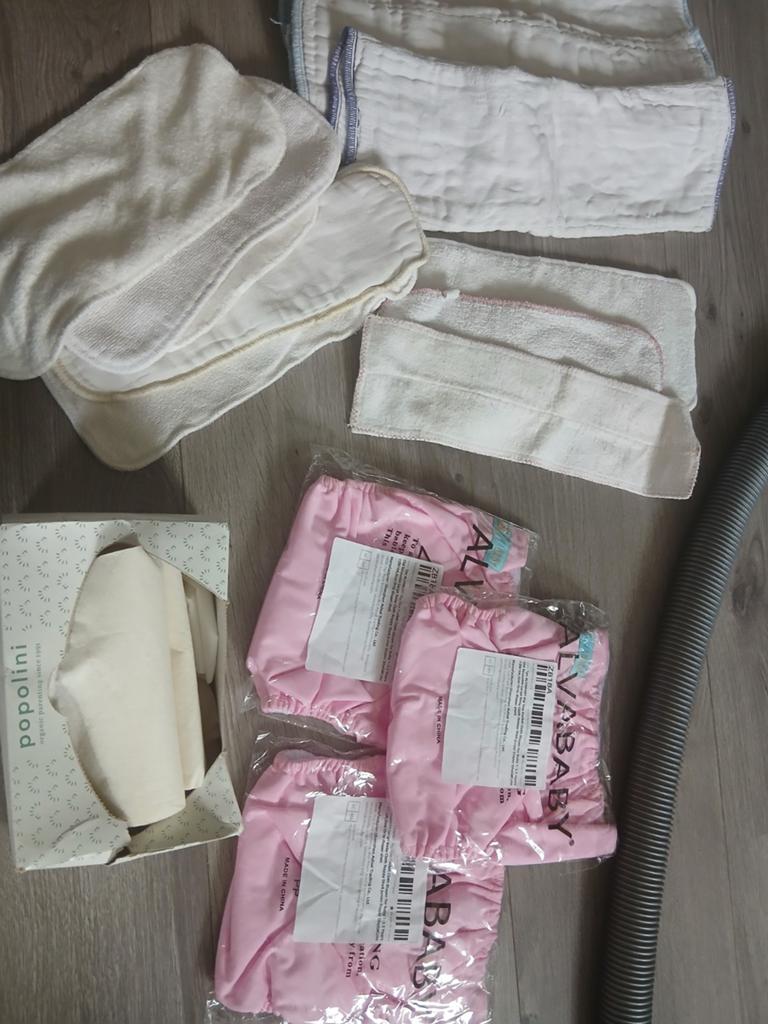 3 nieuwe alva baby big size pocket wasbare luiers, Ophalen of Verzenden, Nieuw