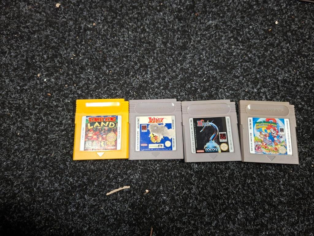 4  Gameboy spellen #2, Spelcomputers en Games, Games | Nintendo Game Boy, 1 speler, Ophalen of Verzenden, Avontuur en Actie, Vanaf 3 jaar