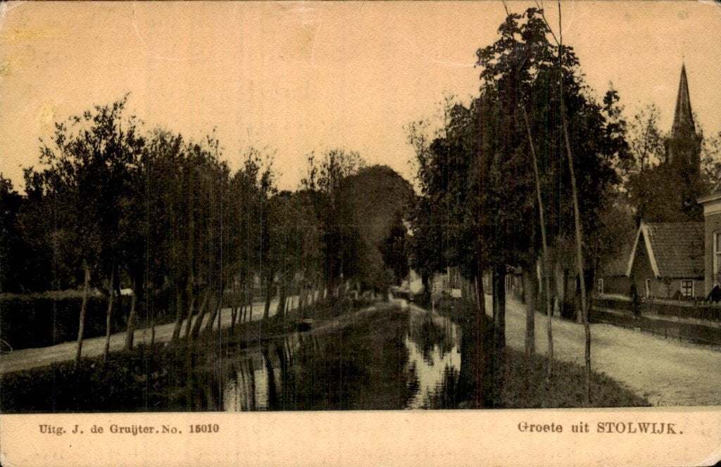 Stolwijk - Tulp, Ophalen of Verzenden, Voor 1920, Gelopen, Zuid-Holland