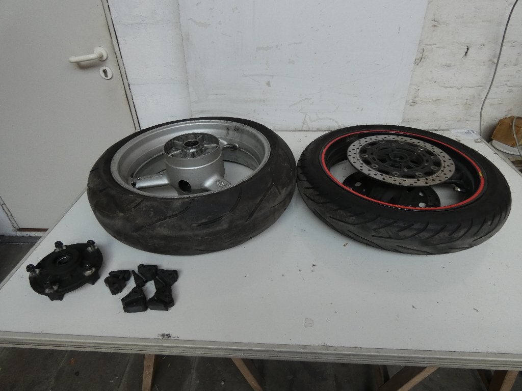 yamaha yzf-r6 setje wielen 1999-2002, Ophalen, Gebruikt