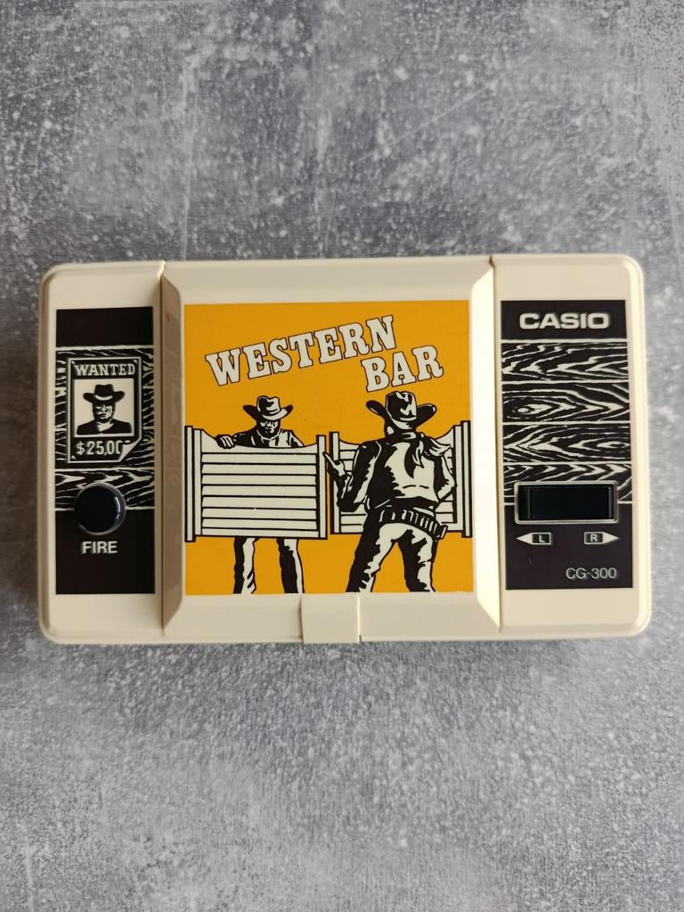 Casio Western Bar Vintage 1984, 1 speler, Ophalen, Zo goed als nieuw, Vanaf 3 jaar