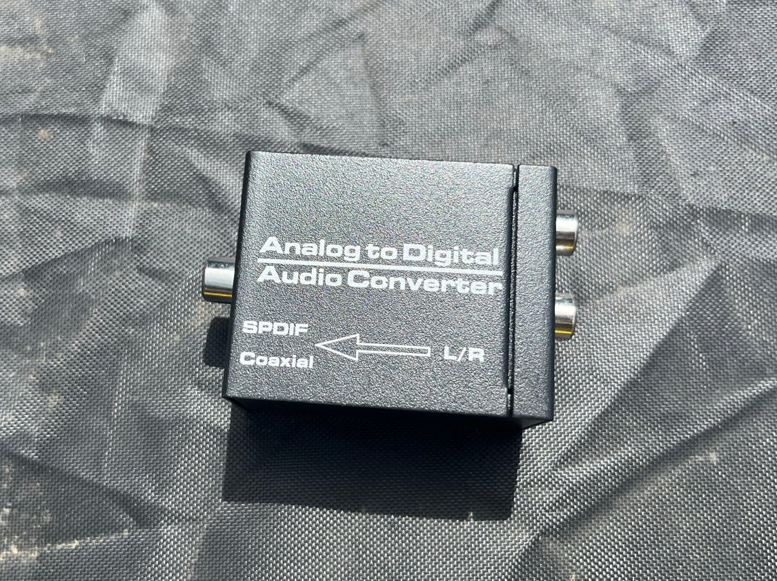Analoog naar Digitaal Audio Converter met Kabel, Ophalen of Verzenden, Zo goed als nieuw