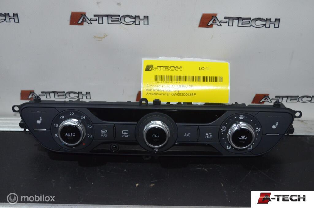 Airco bedieningspaneel Audi A4 A5 LO-11 8W0820043BP stoelver, Auto-onderdelen, Audi, Nieuw, Audi, Ophalen of Verzenden