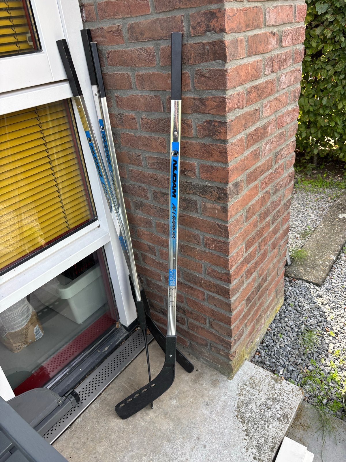 4 ALDAM ijshockey sticks, 1 keer gebruikt, Ophalen of Verzenden, Zo goed als nieuw, Stick