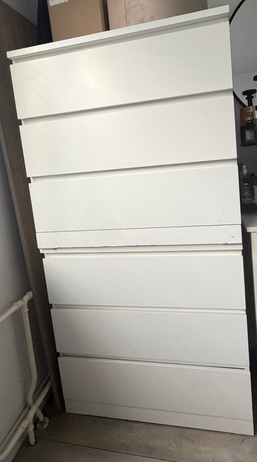2 ladekaste 3 lade, Huis en Inrichting, Kasten | Ladekasten, Ophalen, 50 tot 100 cm, Zo goed als nieuw, 3 of 4 laden