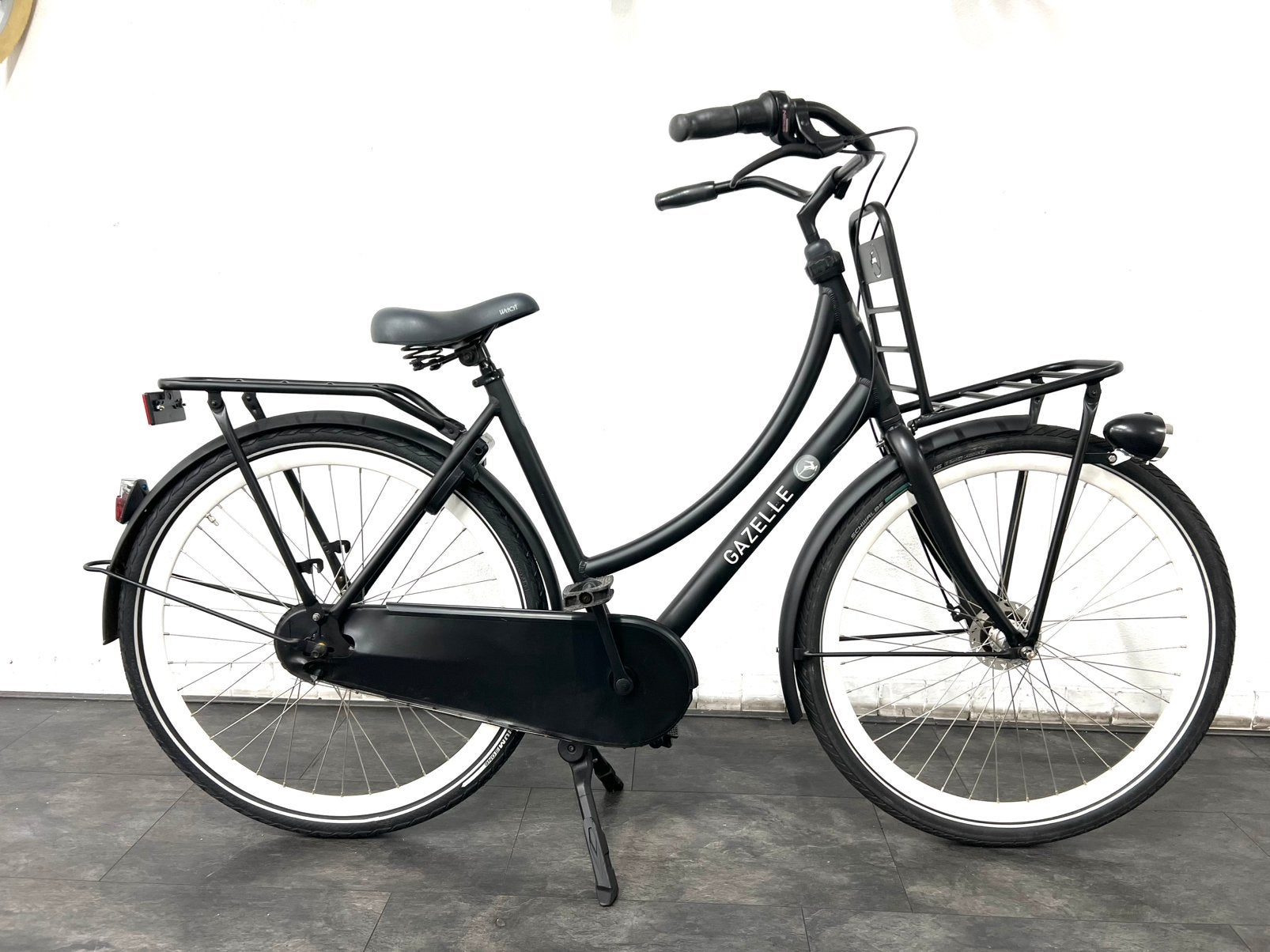 Gazelle Puur NL Transport Dames Fiets 54 cm, 53 tot 56 cm, Versnellingen, Ophalen of Verzenden, Zo goed als nieuw