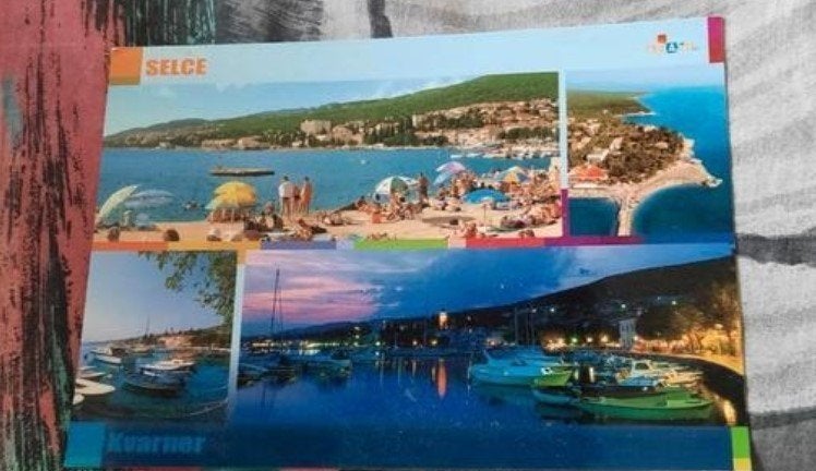 kaart selce - kroatië, Ophalen of Verzenden, 1980 tot heden, Gelopen, Overig Europa