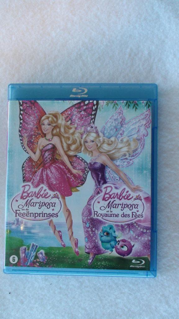 Barbie Mariposa en de feeenprinses blu-ray, Ophalen of Verzenden, Zo goed als nieuw, Tekenfilms en Animatie
