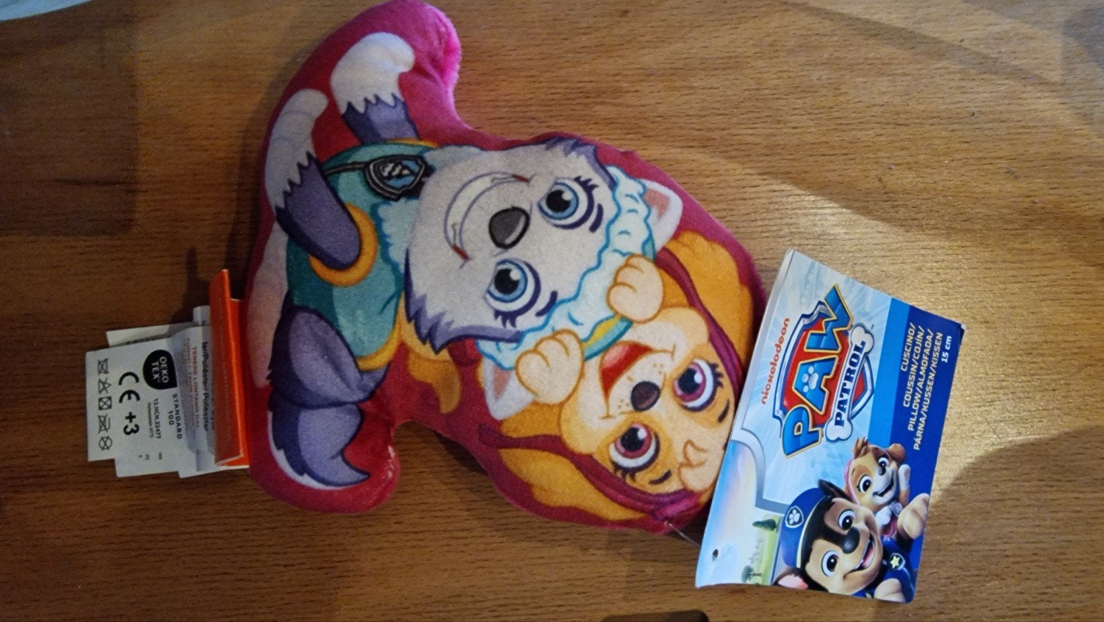 Paw Patrol Kussen Knuffel - Skye en Everest, Ophalen, Overige merken, Overige typen, Nieuw