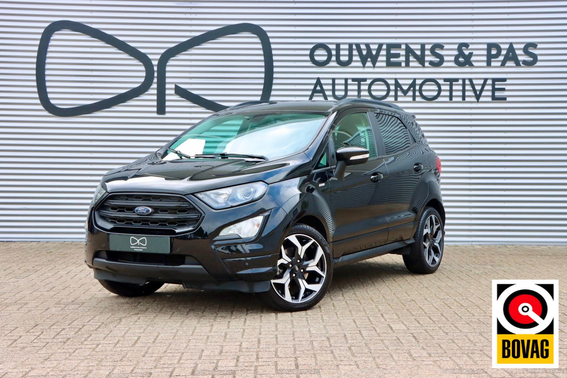 Ford EcoSport 1.0 EcoBoost ST-Line Black | 1E EIGENAAR | CAR, Auto's, Voorwielaandrijving, Dealer onderhouden, 125 pk, Gebruikt