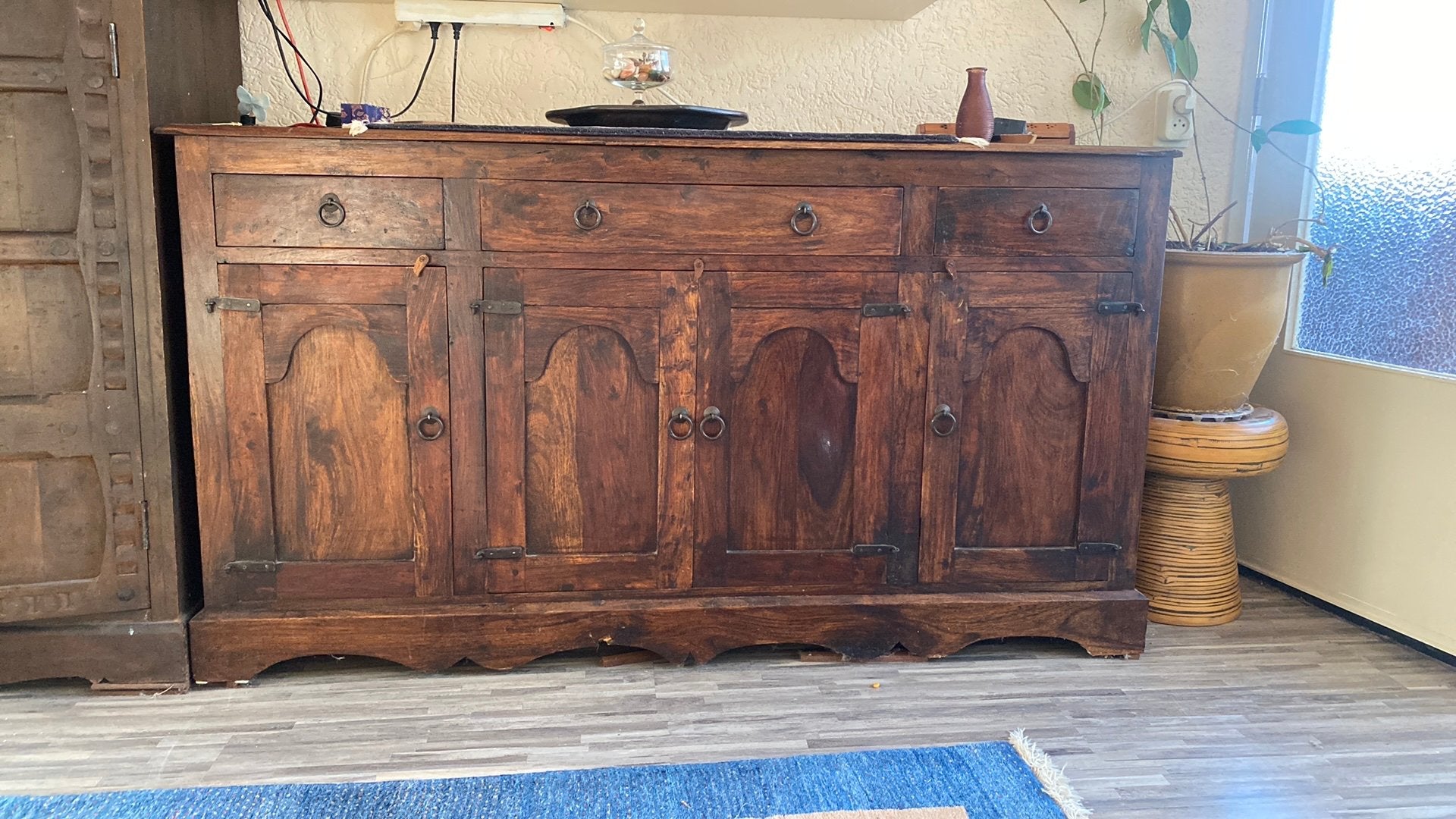 Dressoir, Ophalen, Zo goed als nieuw, 200 cm of meer, Minder dan 50 cm