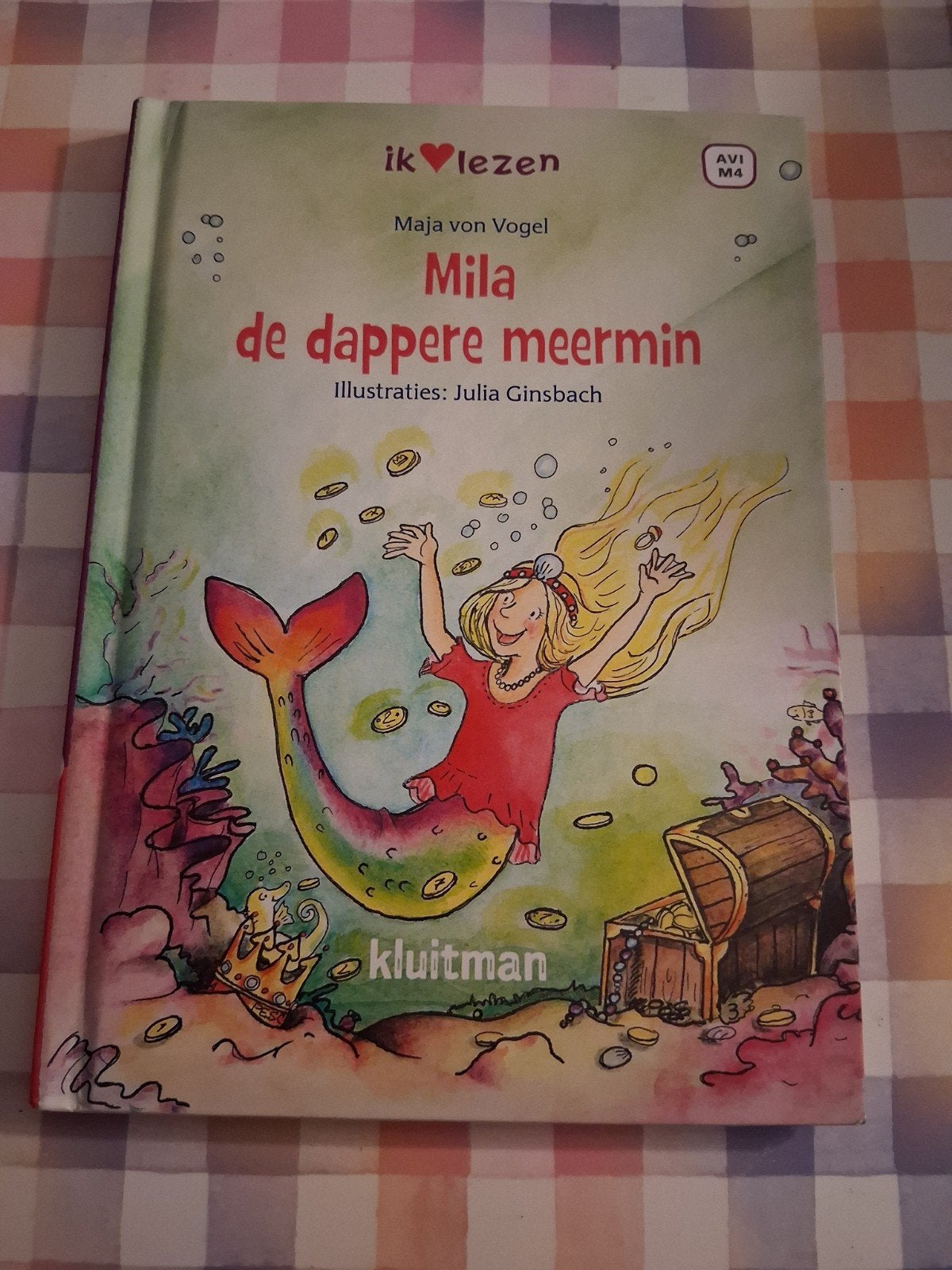 boek maja von vogel - mila de dappere meermin - avi M4, Ophalen of Verzenden, Gelezen, Fictie algemeen