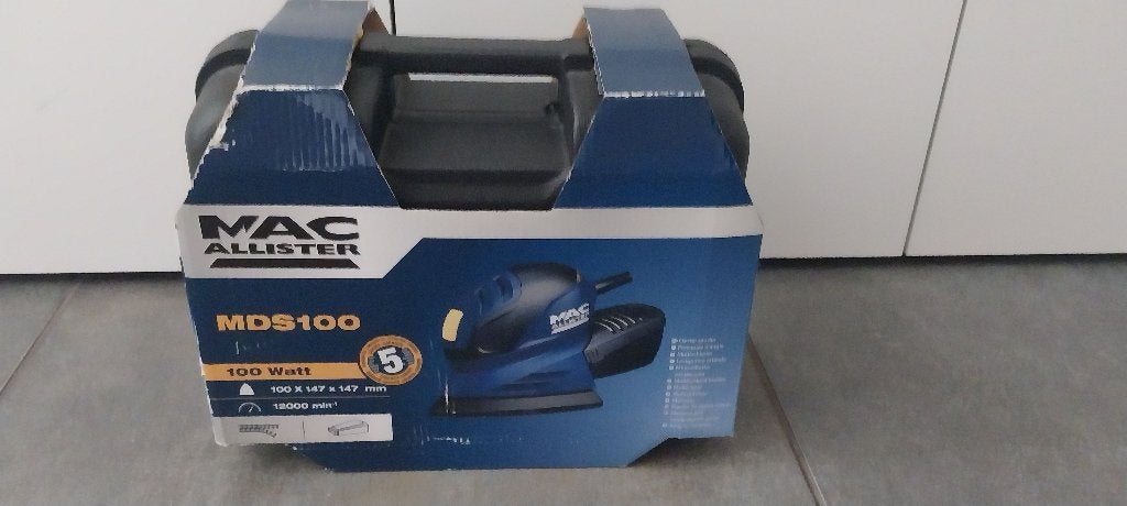 handschuurmachine, Ophalen, Zo goed als nieuw, Minder dan 600 watt, Vlakschuurmachine