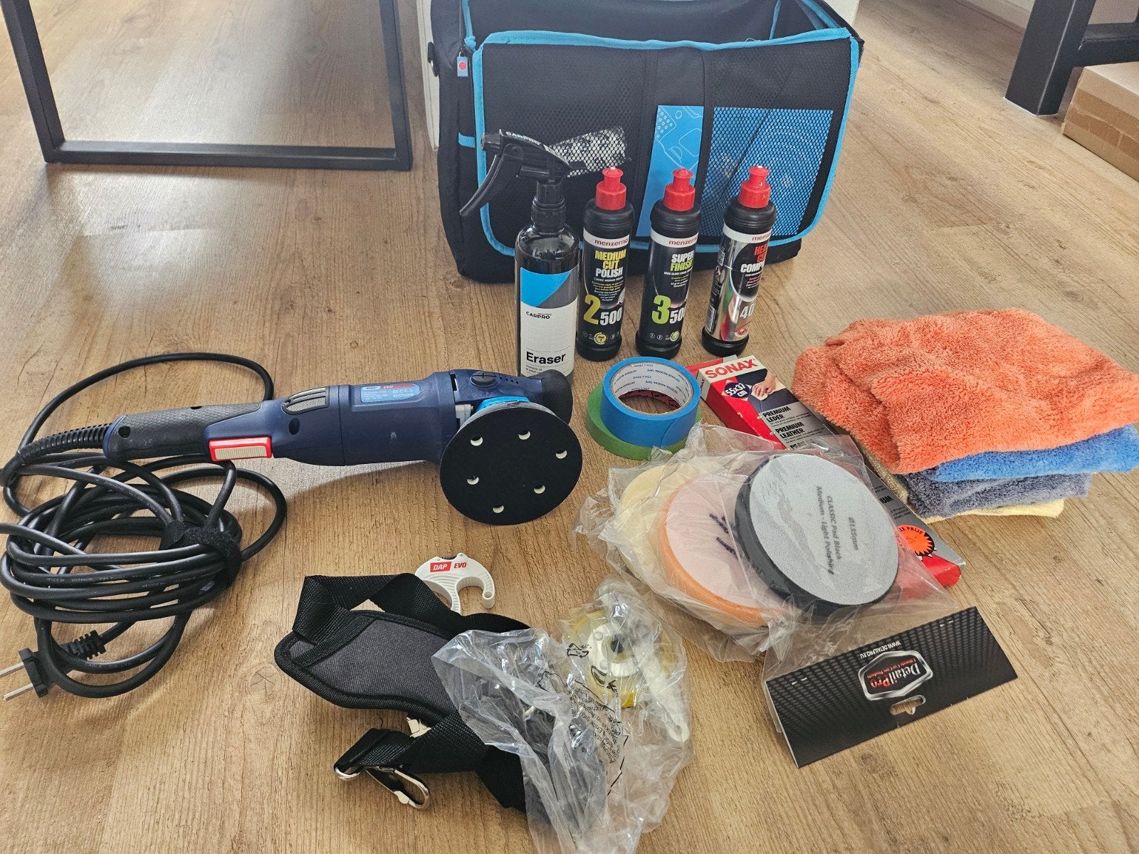 polishing power DAP EVO Menzerna Raffini Evolution Pack, Ophalen of Verzenden