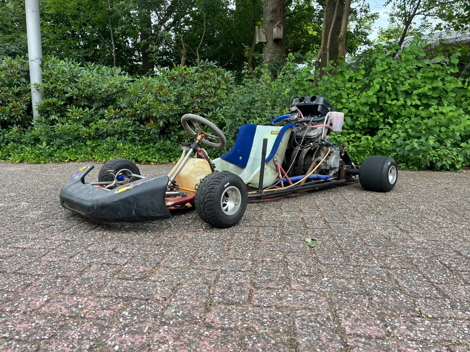 Kart met 600cc Honda cbr blok, Sport en Fitness, Karting, Ophalen, Gebruikt, Kart