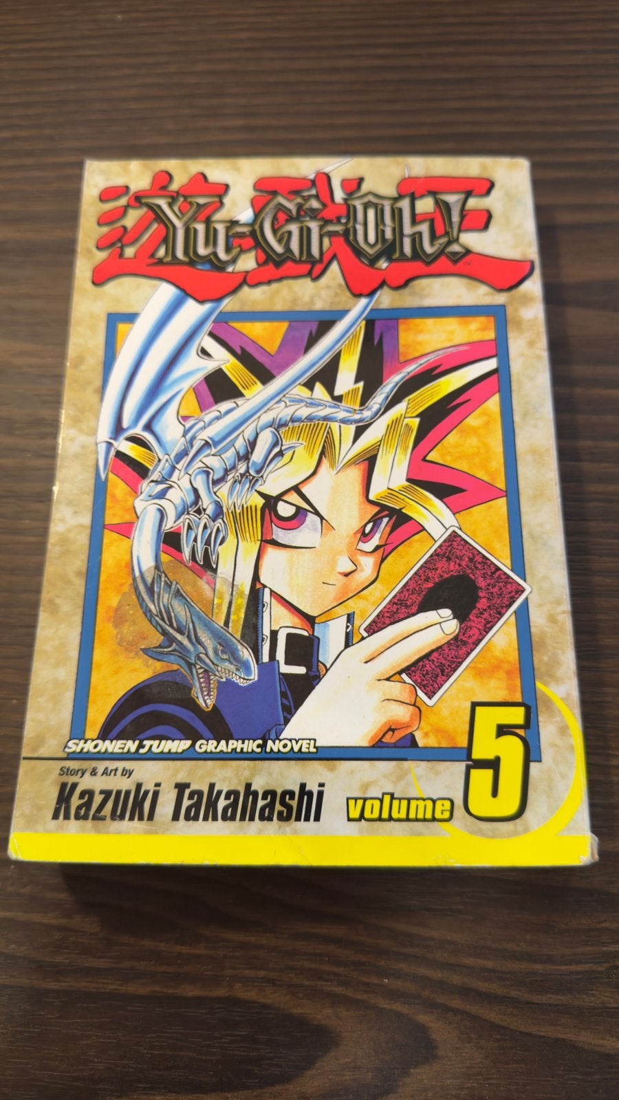 Yu-Gi-Oh manga 5, Ophalen of Verzenden, Gebruikt