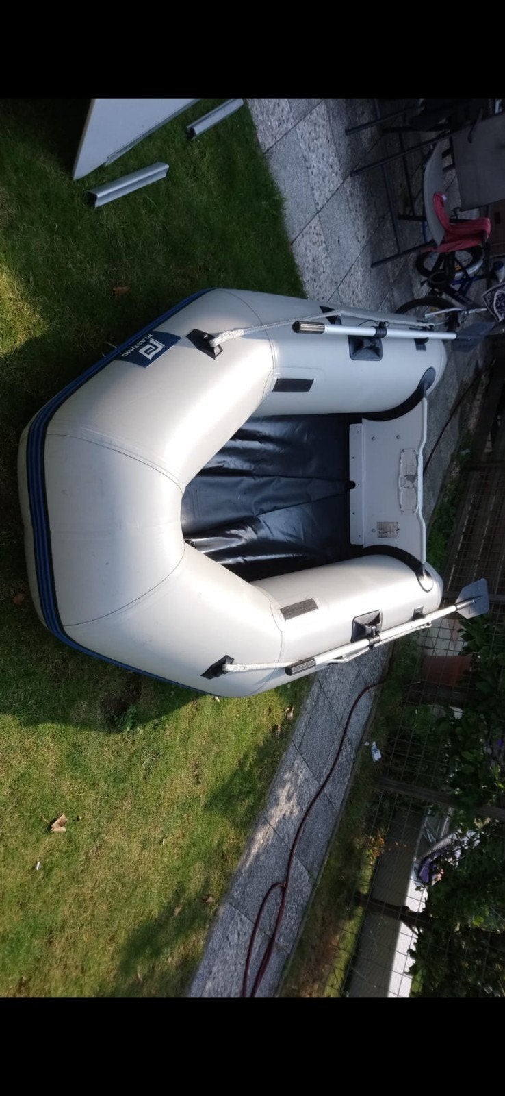 Plastimo boot kan een bbm aan, Ophalen, Gebruikt, Motorboot
