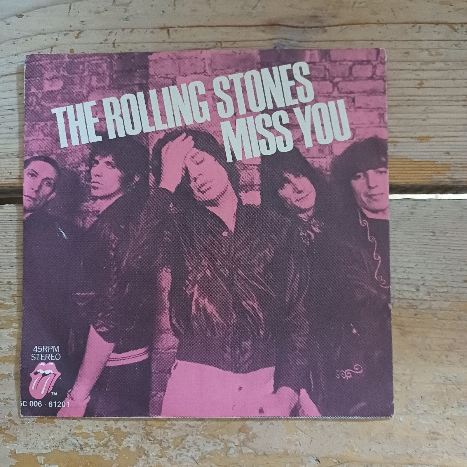 The Rolling Stones - Miss You (Single), Cd's en Dvd's, Gebruikt, 7 inch, Ophalen of Verzenden, EP
