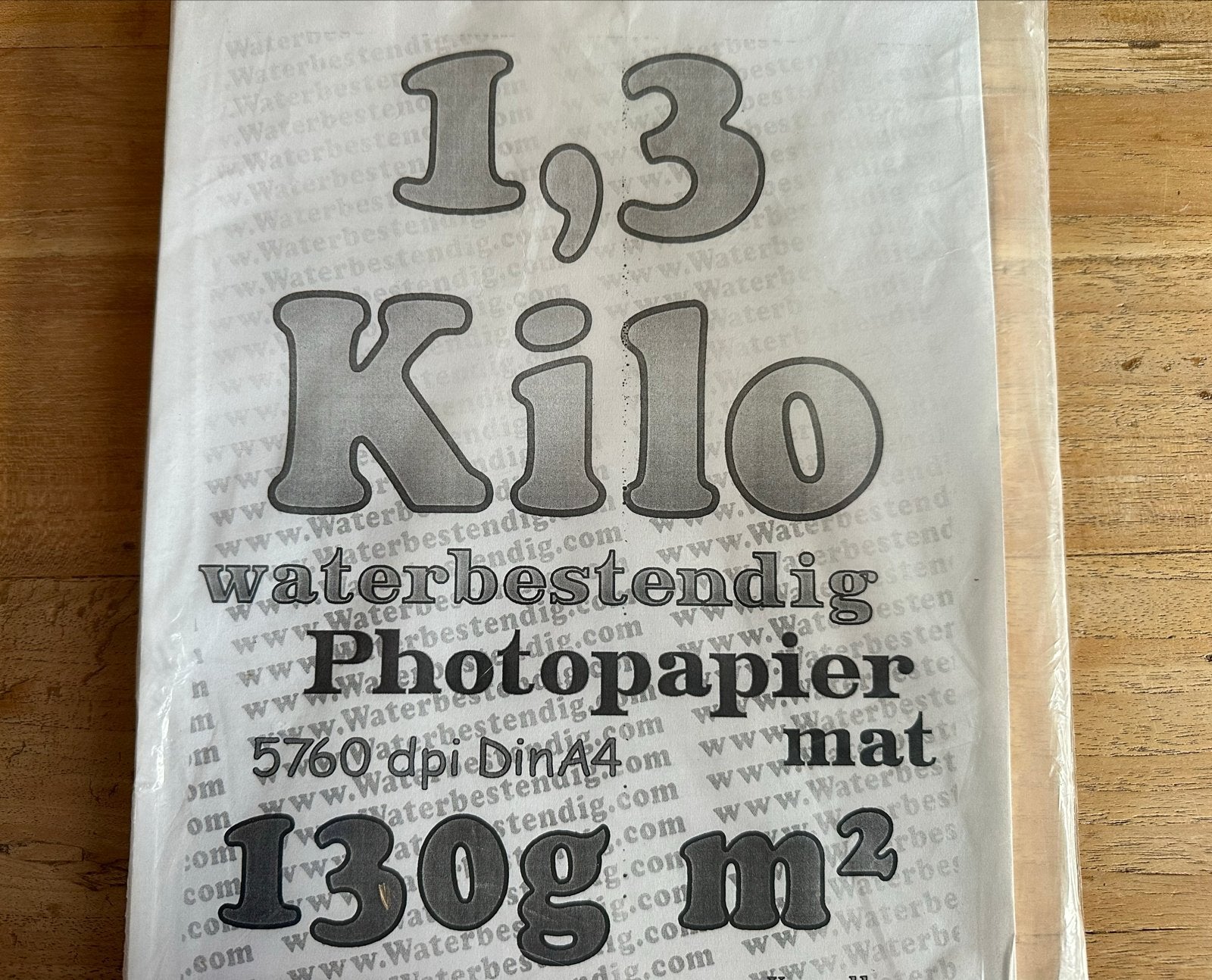 Waterbestendig Fotopapier Mat 130g/m² voor Inkjetprinters, Computers en Software, Printerbenodigdheden, Ophalen of Verzenden, Nieuw