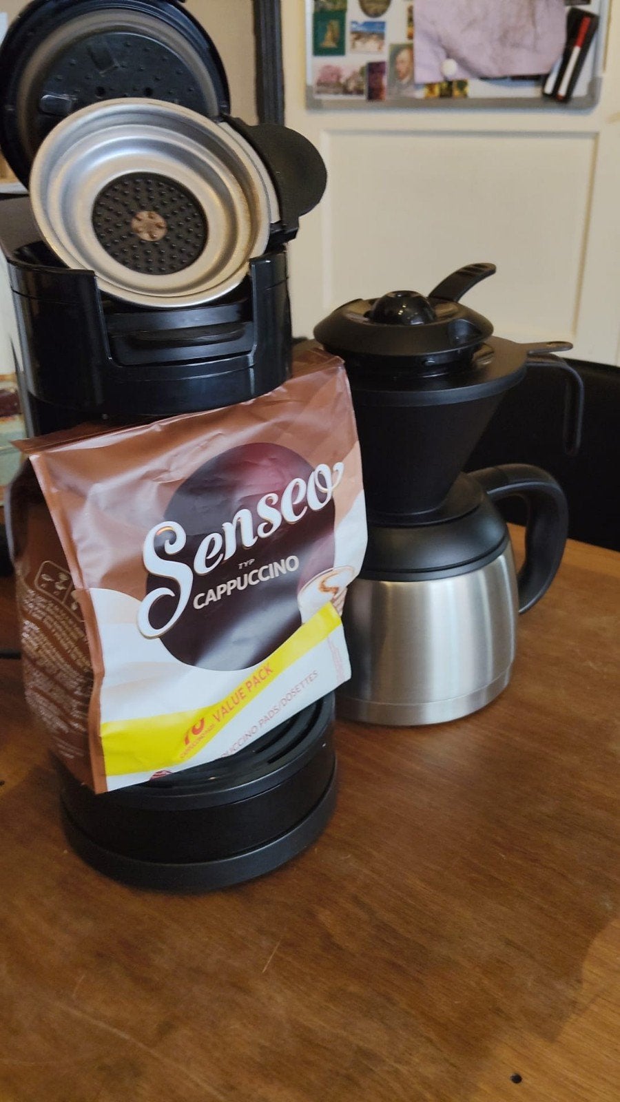 Senseo Switch, Ophalen of Verzenden, Zo goed als nieuw, Koffiemachine