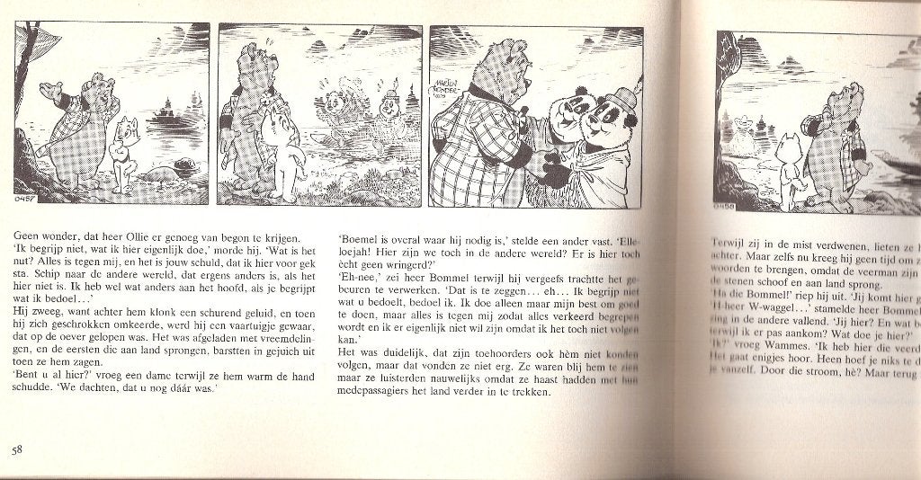 Oliver B Bommel/ MAARTEN TOONDER De andere wereld, Boeken, Eén stripboek, Ophalen, Gelezen