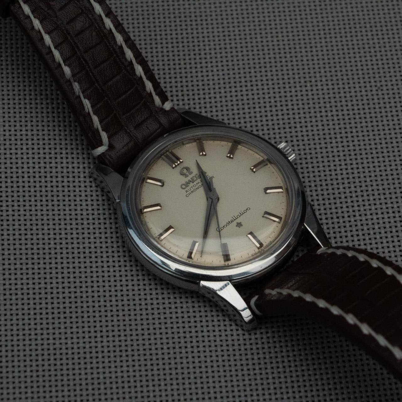 Omega Constellation 14381-9 SC, Staal, Polshorloge, Omega, 1960 of later