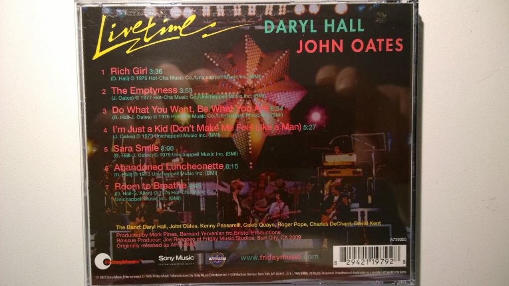 Daryl Hall & John Oates - Livetime, Ophalen of Verzenden, 1980 - 1989, Zo goed als nieuw
