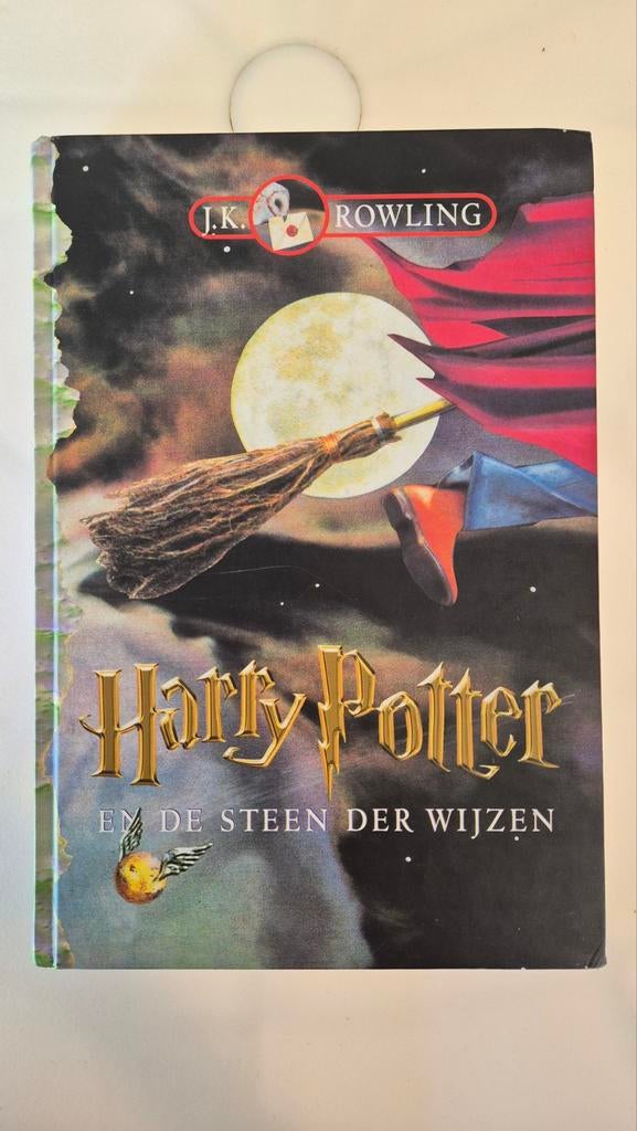 Harry potter 1 De steen der wijzen, Verzamelen, Harry Potter, Ophalen, Gebruikt, Boek of Poster