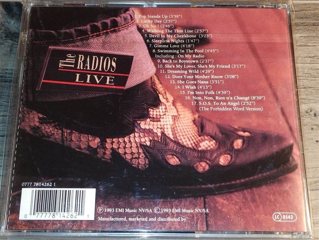 The Radios - Live [NIEUW], Ophalen of Verzenden, Gebruikt