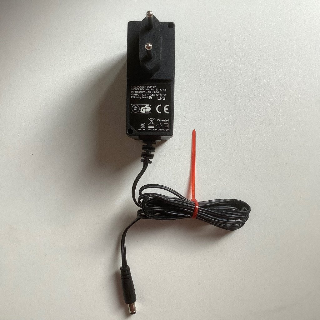 I.T.E. Power Supply MH18-V120150-C5 12V 1.5A, Ophalen of Verzenden, Zo goed als nieuw