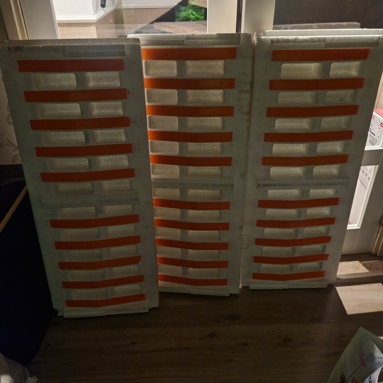 Piepschuim isolatieplaten (Tempex) - 3 stuks, Doe-het-zelf en Verbouw, Ophalen, 12 cm of meer, Nieuw, 5 tot 10 m²