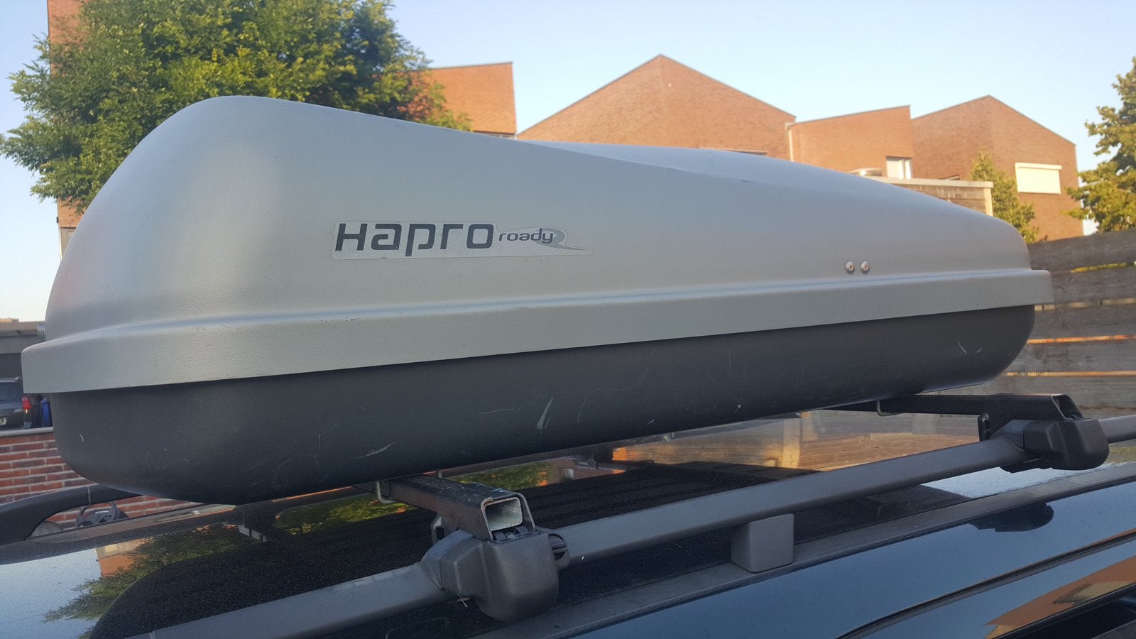Dakkoffer hapro te huur, Ophalen, Gebruikt