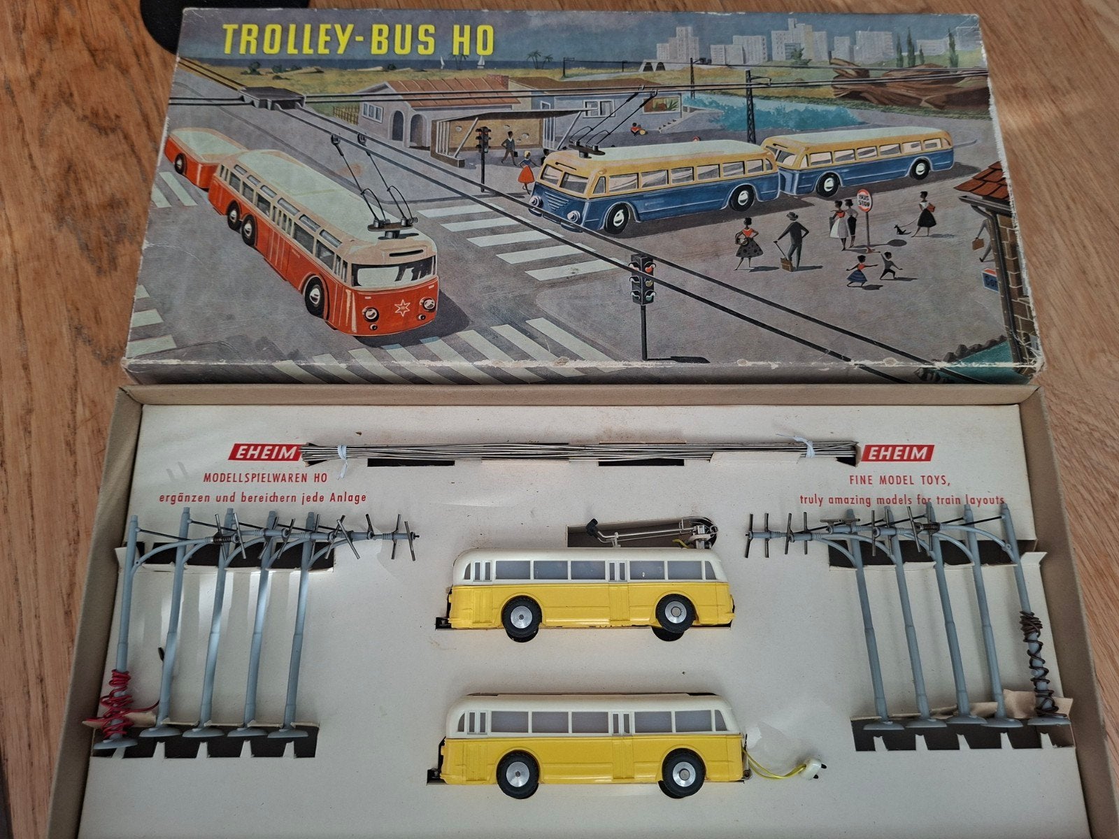 EHEIM TROLLEY BUS nr 6102 B, Overige merken, Gelijkstroom of Wisselstroom, Ophalen of Verzenden, Zo goed als nieuw